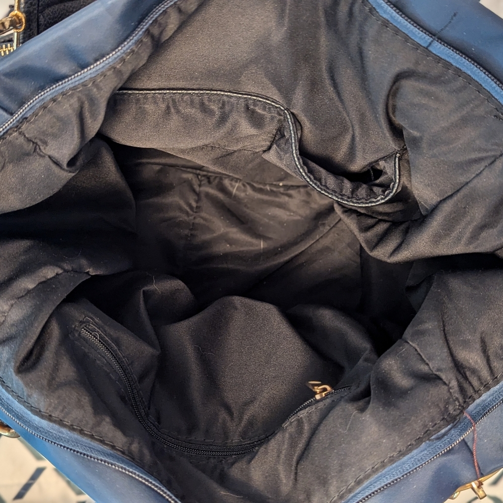 Large Navy Multi-Pocket Bag/Diaper Bag - Picture 6 of 6